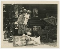 7h567 LITTLE ANNIE ROONEY deluxe 8x10 still 1925 c/u of Mary Pickford carrying baby by K.O. Rahmn!
