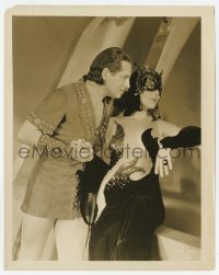 7h595 MADAM SATAN 8x10.25 still 1930 c/u of super sexy masked Kay Johnson & Reginald Denny!