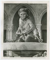 7h606 MAN OF A THOUSAND FACES 8.25x10 still 1957 James Cagney as Chaney as Hunchback of Notre Dame!