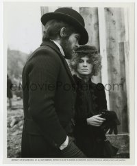 7h632 McCABE & MRS. MILLER 8x10 still 1971 great close up of Warren Beatty & Julie Christie!