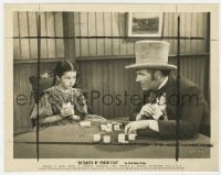 7h707 OUTCASTS OF POKER FLAT 8x10.25 still 1937 Preston Foster gambling w/ young Virginia Weidler!