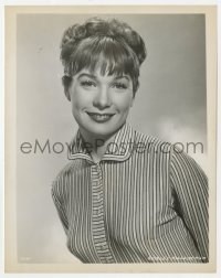 7h828 SHIRLEY MACLAINE 8x10.25 still 1950s great smiling studio portrait working at MGM!