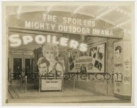 7h855 SPOILERS 8x10.25 still 1930 theater front display with Gary Cooper & Kay Johnson