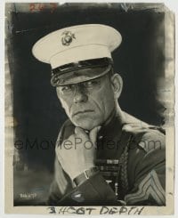 7h890 TELL IT TO THE MARINES 8x10.25 still 1926 best portrait of Lon Chaney Sr. in military uniform!