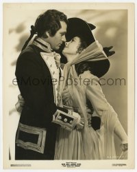 7h895 THAT HAMILTON WOMAN 8x10.25 still 1941 best romantic c/u of Laurence Olivier & Vivien Leigh!