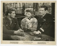 7h915 TILL THE END OF TIME 8x10.25 still 1946 Dorothy McGuire between Guy Madison & officer!