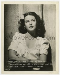 7h923 TORTILLA FLAT 8x10.25 still 1942 Hedy Lamarr as tempestuous spitfire Dolores Sweets Ramirez!