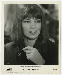 7h924 TOUCH OF CLASS 8.25x10 still 1973 great head & shoulders close up of Glenda Jackson!