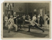 7h927 TRIFLING WOMEN 8x10.25 still 1922 men watch Ramon Novarro in fencing duel, Rex Ingram!