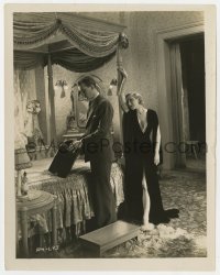 7h951 VIRTUOUS HUSBAND 8x10.25 still 1931 Nugent ignoring sexy young unkissed bride Jean Arthur!
