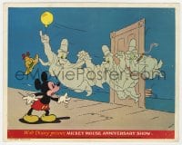 7h026 MICKEY MOUSE ANNIVERSARY SHOW color English FOH LC 1968 he's a detective terrorized by ghosts!
