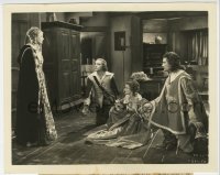 7h911 THREE MUSKETEERS 8.25x10.25 still 1935 Heather Angel between Walter Abel & Ralph Forbes!