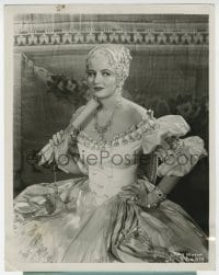7h954 VOLTAIRE 8x10.25 still 1933 portrait of sexy Doris Kenyon in costume as Mme. Pompadour!