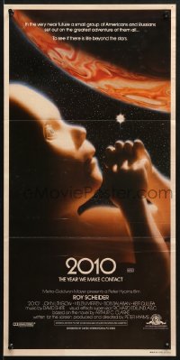 7j007 2010 Aust daybill 1984 sequel to 2001: A Space Odyssey, image of the starchild & Jupiter!