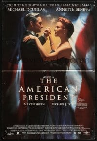 7j048 AMERICAN PRESIDENT DS Aust daybill 1995 Michael Douglas, Annette Bening, directed by Reiner!