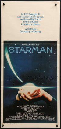 7j813 STARMAN Aust daybill 1984 alien Jeff Bridges & Karen Allen, directed by John Carpenter!