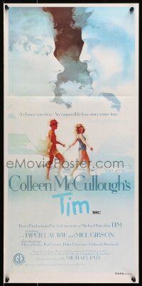 7j863 TIM Aust daybill 1979 super young Mel Gibson has romance with older Piper Laurie!