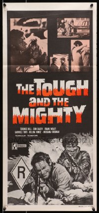 7j873 TOUGH & THE MIGHTY Aust daybill 1969 Carlo Lizzani's Barbagia starring Terence Hill!