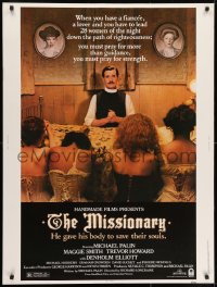 7k087 MISSIONARY 30x40 1982 Michael Palin gave his body to save their souls, funny image!