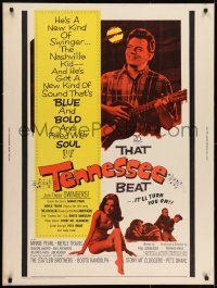 7k129 THAT TENNESSEE BEAT 30x40 1966 Merle Travis is the Nashville Kid, country music!