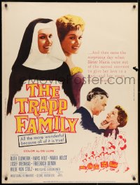 7k134 TRAPP FAMILY 30x40 1960 Die Trapp-Familie, the real life inspiring Sound of Music story!