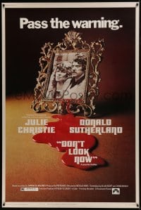 7k281 DON'T LOOK NOW 40x60 1974 Julie Christie, Donald Sutherland, directed by Nicolas Roeg!