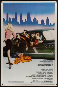 7k419 WANDERERS 40x60 1979 Ken Wahl in Kaufman's 1960s New York City teen gang cult classic!