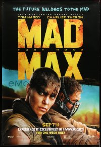 7k163 MAD MAX: FURY ROAD IMAX DS bus stop 2015 Tom Hardy in the title role, exclusive engagement!
