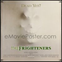 7k185 FRIGHTENERS advance DS 36x36 special poster 1996 Jackson, really cool skull horror image!