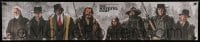 7k186 HATEFUL EIGHT 12x60 special poster 2015 Tarantino, Russell, Leigh, Jackson, Goggins and cast