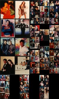 7m278 LOT OF 99 COLOR 8X10 REPRO PHOTOS 2000s many great images of top celebrities!