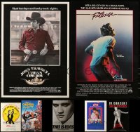 7m335 LOT OF 7 UNFOLDED MOSTLY MUSICAL SPECIAL POSTERS 1980s a variety of great images!