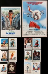 7m346 LOT OF 14 UNFOLDED COMEDY SPECIAL POSTERS 1970s-1980s great images from funny movies!