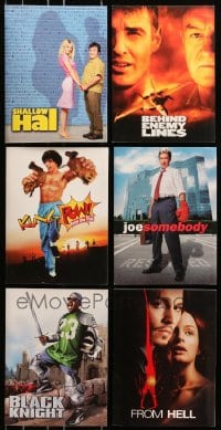 7m261 LOT OF 6 CD ONLY PRESSKITS 2000s Shallow Hal, Kung Pao, Joe Somebody, From Hell & more!