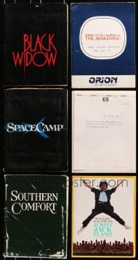 7m259 LOT OF 6 PRESSKITS WITH 5 STILLS EACH 1980s containing a total of 30 stills in all!
