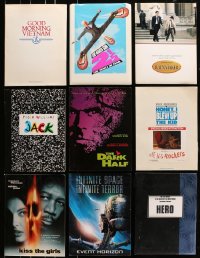 7m244 LOT OF 9 PRESSKITS WITH 6 STILLS EACH 1990s containing a total of 54 stills in all!