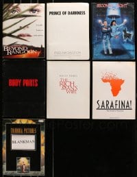 7m254 LOT OF 7 PRESSKITS WITH 5 STILLS EACH 1980s-1990s containing a total of 35 stills in all!
