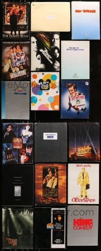 7m233 LOT OF 18 PRESSKITS WITH 3 STILLS EACH 1990s-2000s containing a total of 54 stills in all!