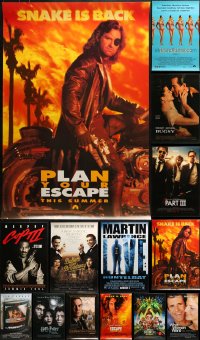 7m458 LOT OF 16 UNFOLDED MOSTLY SINGLE-SIDED 27X40 ONE-SHEETS 1990s-2010s cool movie images!