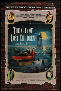 7p119 CITY OF LOST CHILDREN 1sh 1995 La Cite des Enfants Perdus, Ron Perlman, cool fantasy image!