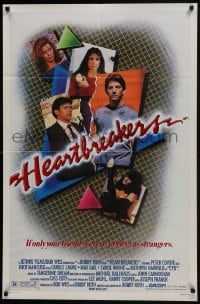 7p350 HEARTBREAKERS 1sh 1984 Peter Coyote, Nick Mancuso, Carole Laure, sexy Kathryn Harrold!
