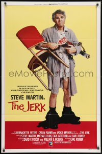 7p416 JERK int'l 1sh 1979 Steve Martin is the son of a poor black sharecropper!