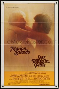 7p447 LAST TANGO IN PARIS 1sh R1982 Marlon Brando, Maria Schneider, Bernardo Bertolucci!