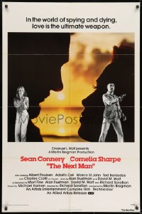 7p559 NEXT MAN int'l 1sh 1976 Sean Connery, sexy Cornelia Sharpe, love is the ultimate weapon!