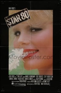7p821 STAR 80 1sh 1984 Mariel Hemingway as Playboy Playmate of the Year Dorothy Stratten!