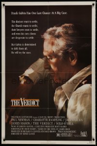 7p941 VERDICT 1sh 1982 lawyer Paul Newman has one last chance, written by David Mamet!