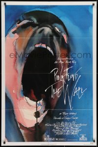 7p957 WALL 1sh 1982 Pink Floyd, Roger Waters, classic Gerald Scarfe rock & roll artwork!
