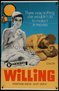 7p987 WILLING 1sh 1971 Francis Leroi's Cine-girl, great images of of Monique Barbillat!
