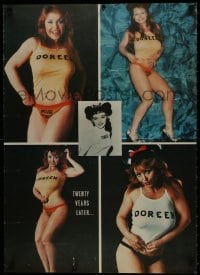 7r548 DOREEN TRACEY 20x28 commercial poster 1977 sexy portraits wearing Mickey Mouse ears!