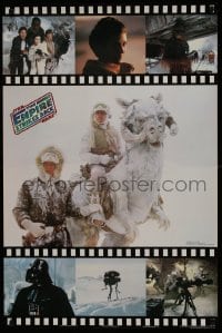 7r326 EMPIRE STRIKES BACK 23x35 New Zealand commercial poster 1980 cast on ice planet Hoth!
